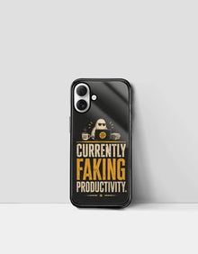 Currently Faking Productivity - Premium Phone Case
