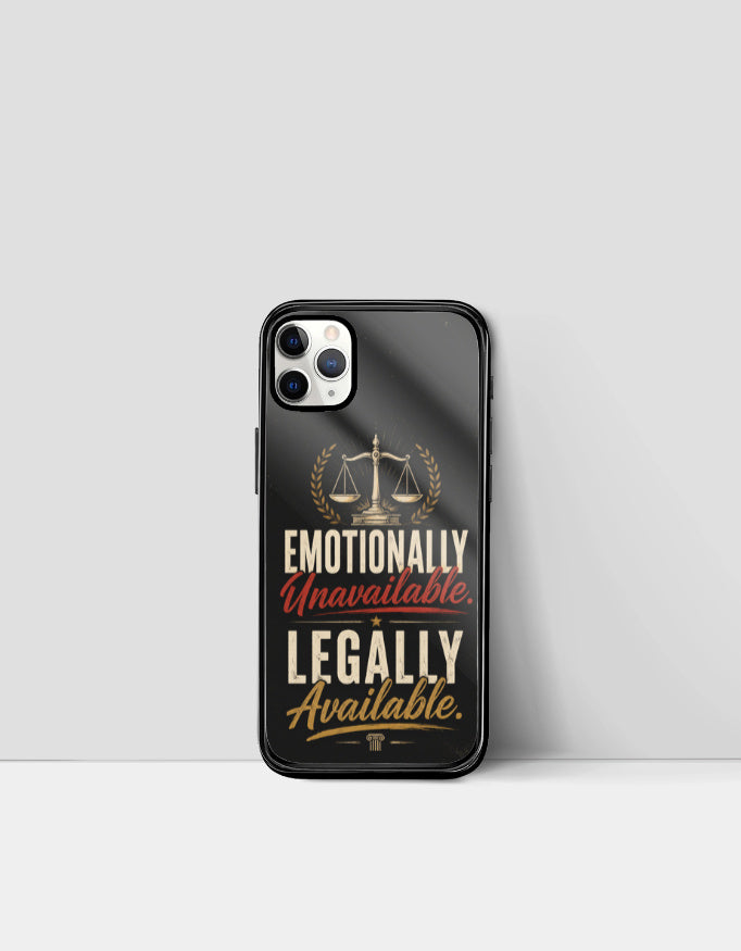 Emotionally vs Legally - Premium Phone Case