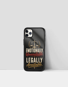 Emotionally vs Legally - Premium Phone Case