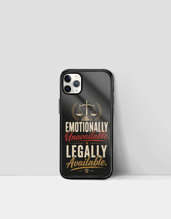 Emotionally vs Legally - Premium Phone Case