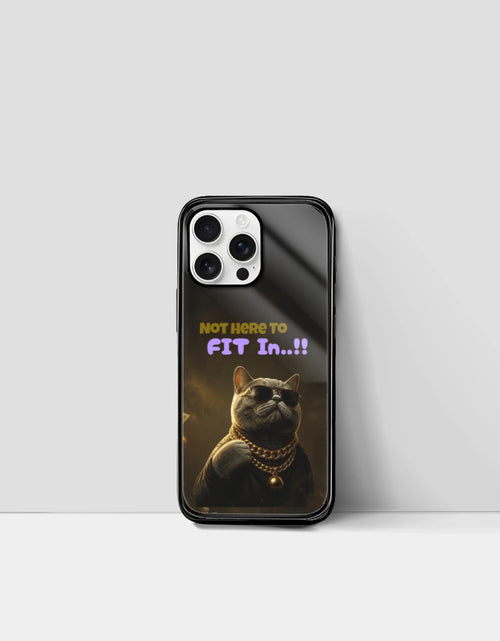 Not Here To Fit In - Premium Phone Case