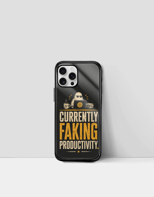 Currently Faking Productivity - Premium Phone Case