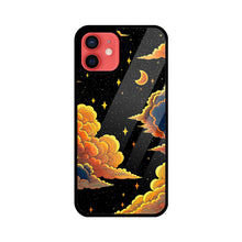 Halloween Engraved Clouds | Premium Printed Phone Case