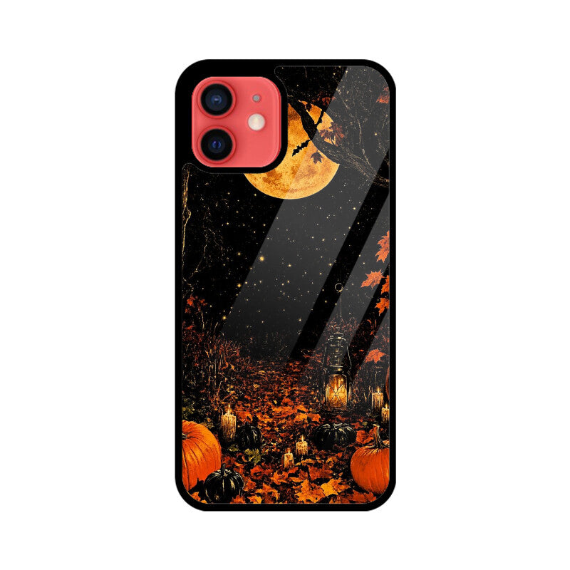 Halloween Full Moon Forest Pumpkins | Premium Printed Phone Case