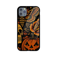 Halloween Moth Skull Pumpkin | Premium Printed Phone Case