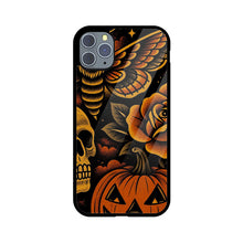 Halloween Moth Skull Pumpkin | Premium Printed Phone Case