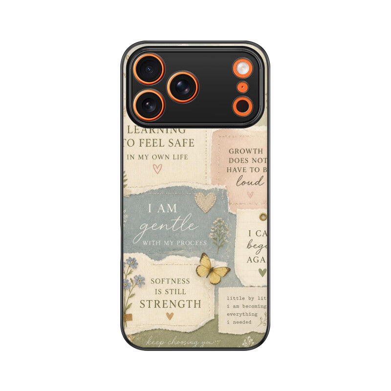 Gentle Manifestation Collage | Premium Printed Phone Case