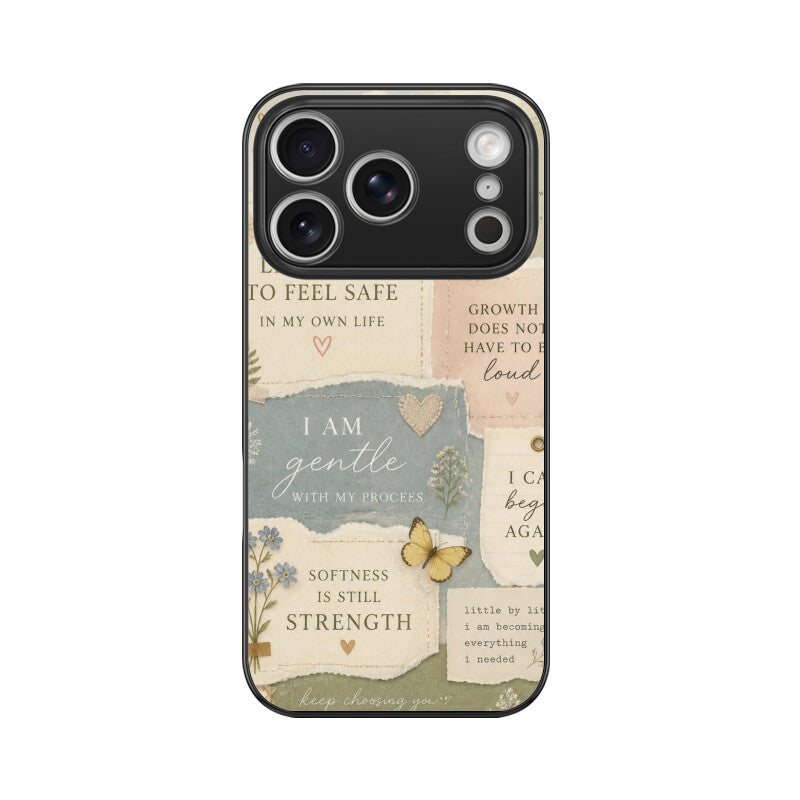 Gentle Manifestation Collage | Premium Printed Phone Case